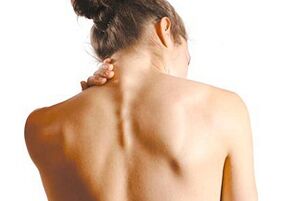 Síntomas de osteocondrosis cervical